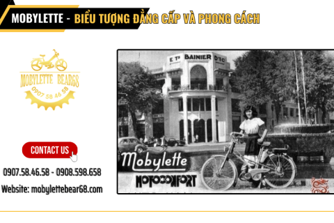 Mobylette - Biểu tượng đẳng cấp và phong cách thời kỳ quý tộc Việt Nam