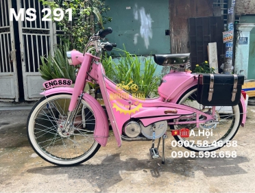 Mobylette AV44 - Màu Hồng