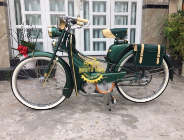 Mobylette AV54 - Màu Xanh Quân Đội