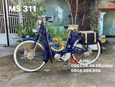 Mobylette AV3 - Màu Xanh Dương