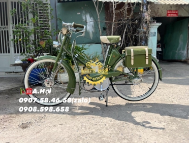 Mobylette AV3 - Màu Xanh Quân Đội