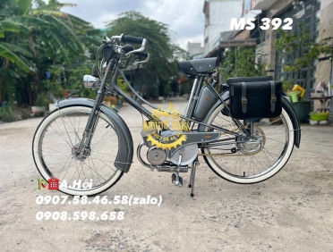 Mobylette AV3 - Màu Xám Nhạt