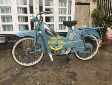 Mobylette AV87 phuộc quỳ 1959