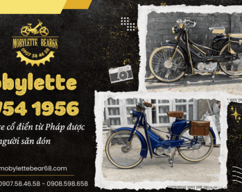 Mobylette AV54 1956 và hành trình trở thành xe cổ được săn đón