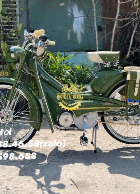 Mobylette AV44 - Màu Xanh Quân Đội