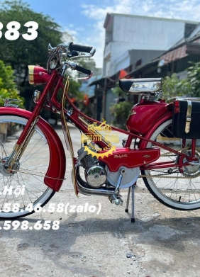 Mobylette AV37 - Màu Đỏ