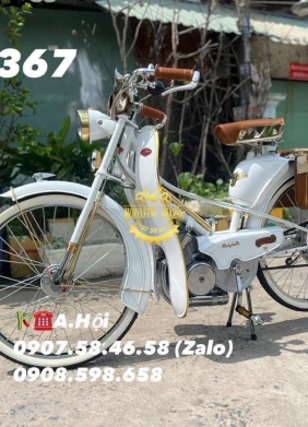 Mobylette AV37 - Màu Trắng